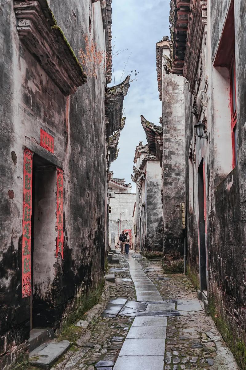 西递宏村白墙黛瓦